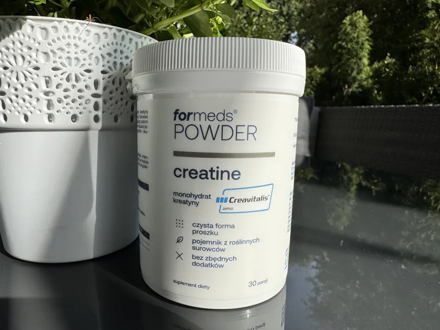 Puszka ForMeds POWDER creatine, monohydrat kreatyny Creavitalis, 30 porcji